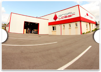 photo exterieur entreprise profil laser